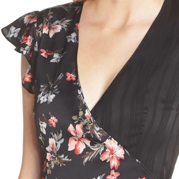 NWT Alex Les Filles multicolor wrap around dress - Picture 4 of 9